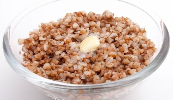 porridge di grano saraceno con olio per dimagrire